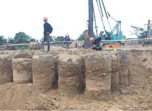 THÍ NGHIỆM XÔ NGANG CỌC ( ASTM D3966, JIG 106)